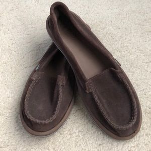 Ladies Brown Suede Sanjuana